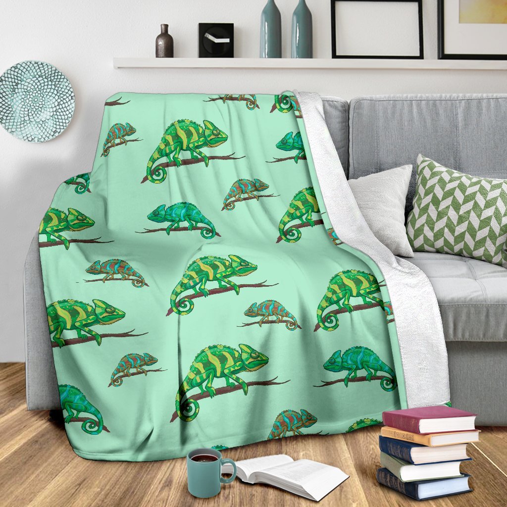 Lizard Print Pattern Blanket-grizzshop