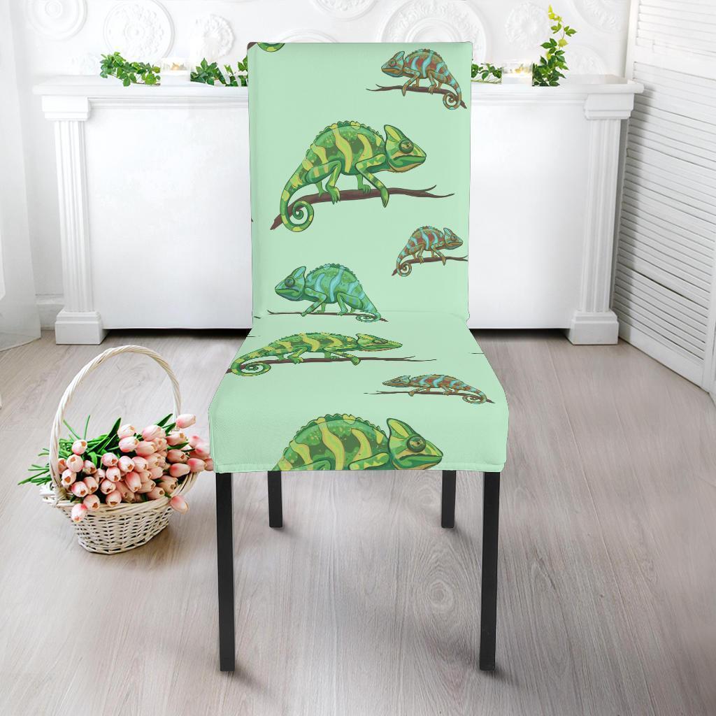 Lizard Print Pattern Chair Cover-grizzshop