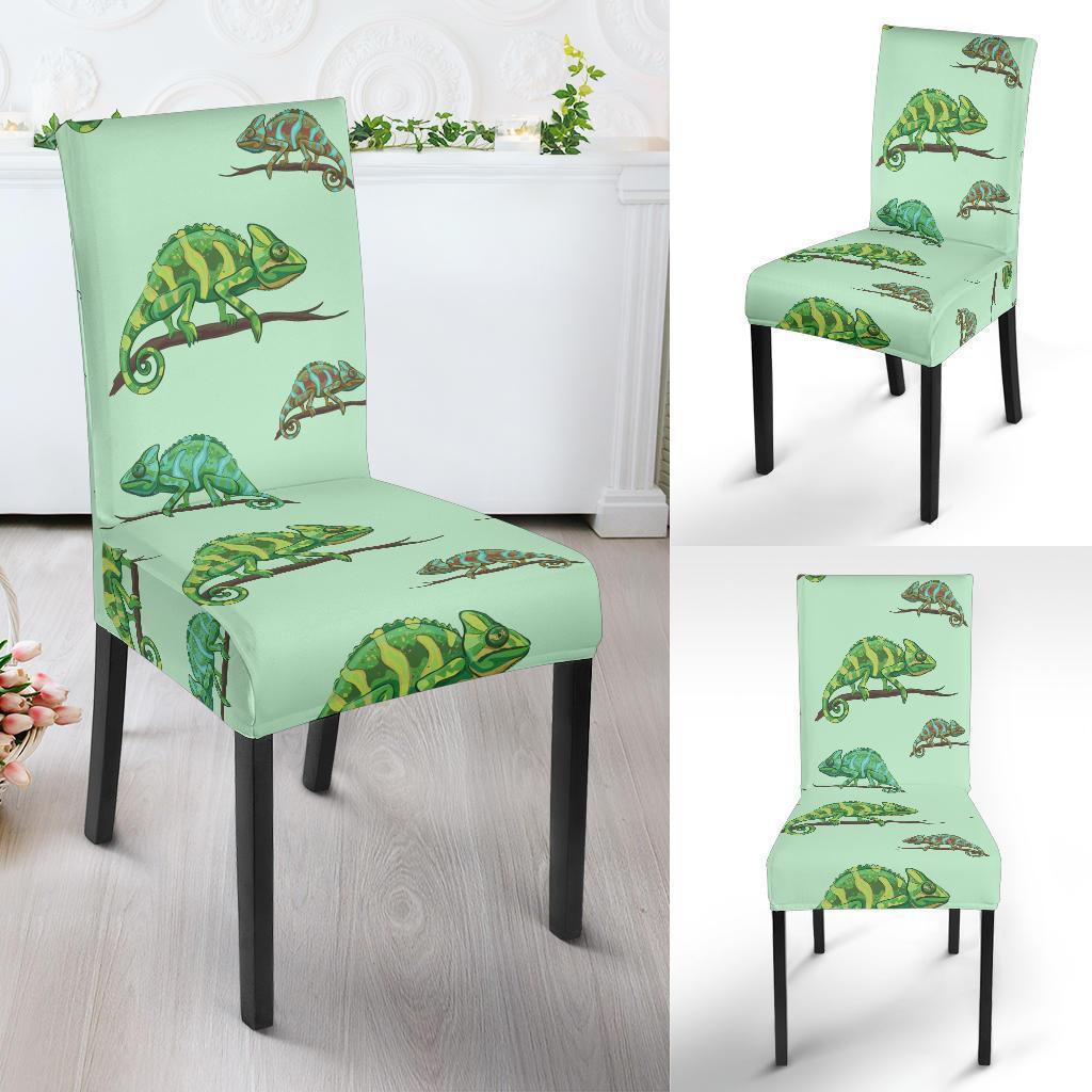 Lizard Print Pattern Chair Cover-grizzshop