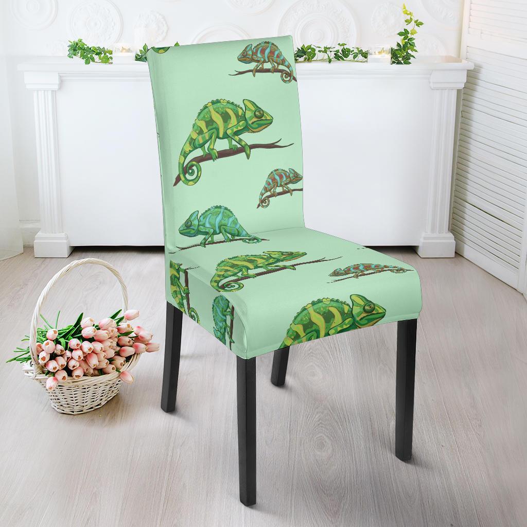 Lizard Print Pattern Chair Cover-grizzshop