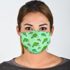 Lizard Print Pattern Face Mask-grizzshop