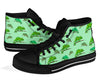 Lizard Print Pattern Men Women's High Top Shoes-grizzshop