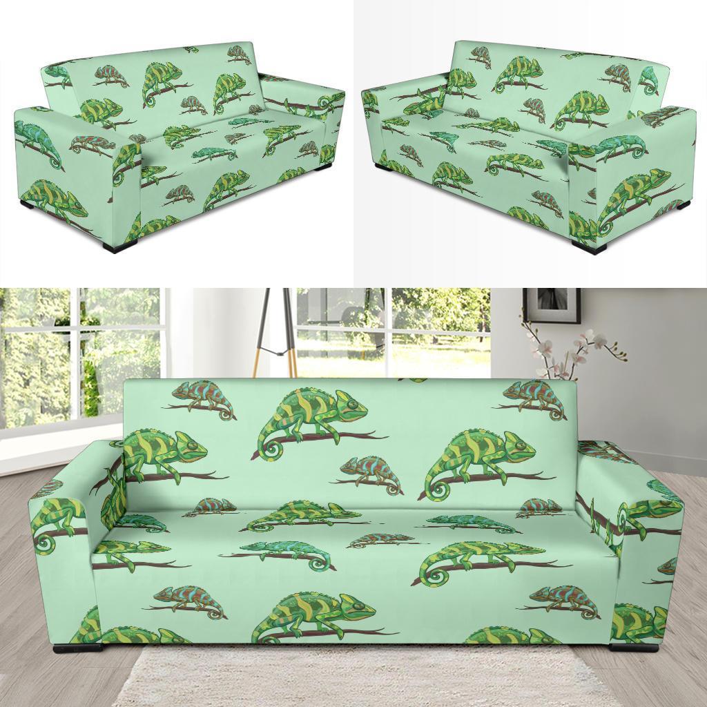 Lizard Print Pattern Sofa Covers-grizzshop