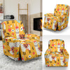 Llama Cactus Pattern Print Recliner Cover-grizzshop