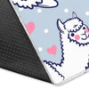 Llama Pattern Print Floor Mat-grizzshop