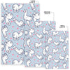 Llama Pattern Print Floor Mat-grizzshop