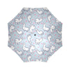 Llama Pattern Print Foldable Umbrella-grizzshop