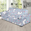 Llama Pattern Print Sofa Covers-grizzshop