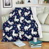 Llama Print Pattern Blanket-grizzshop