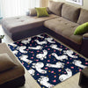 Llama Print Pattern Floor Mat-grizzshop