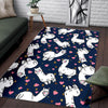 Llama Print Pattern Floor Mat-grizzshop