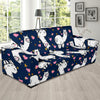 Llama Print Pattern Sofa Covers-grizzshop