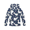 Load image into Gallery viewer, Llama Print Pattern Women Pullover Hoodie-grizzshop