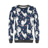 Llama Print Pattern Women's Sweatshirt-grizzshop