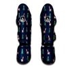 Llama Xmas Print Pattern Muay Thai Shin Guards-grizzshop