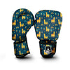 Load image into Gallery viewer, Llama Yellow Print Pattern Boxing Gloves-grizzshop