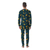 Llama Yellow Print Pattern Men's Pajamas-grizzshop