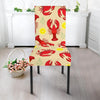 Lobster Crab Pattern Print Chair Cover-grizzshop