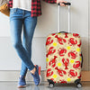 Lobster Crab Pattern Print Luggage Cover Protector-grizzshop