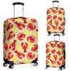 Lobster Crab Pattern Print Luggage Cover Protector-grizzshop