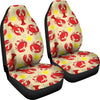 Lobster Crab Pattern Print Universal Fit Car Seat Covers-grizzshop