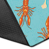 Lobster Pattern Print Floor Mat-grizzshop