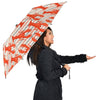 Lobster Print Pattern Automatic Foldable Umbrella-grizzshop