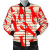 Lobster Print Pattern Men's Bomber Jacket-grizzshop