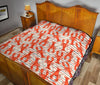 Lobster Print Pattern Quilt-grizzshop