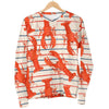 Lobster Print Pattern Women's Sweatshirt-grizzshop