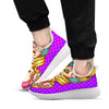 Lollipop And Punk Girl Print White Athletic Shoes-grizzshop