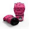 Lollipop Candy Pink Print Pattern MMA Gloves-grizzshop