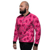 Lollipop Candy Pink Print Pattern Men's Bomber Jacket-grizzshop