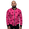Lollipop Candy Pink Print Pattern Men's Bomber Jacket-grizzshop