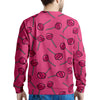 Lollipop Candy Pink Print Pattern Men's Sweatshirt-grizzshop