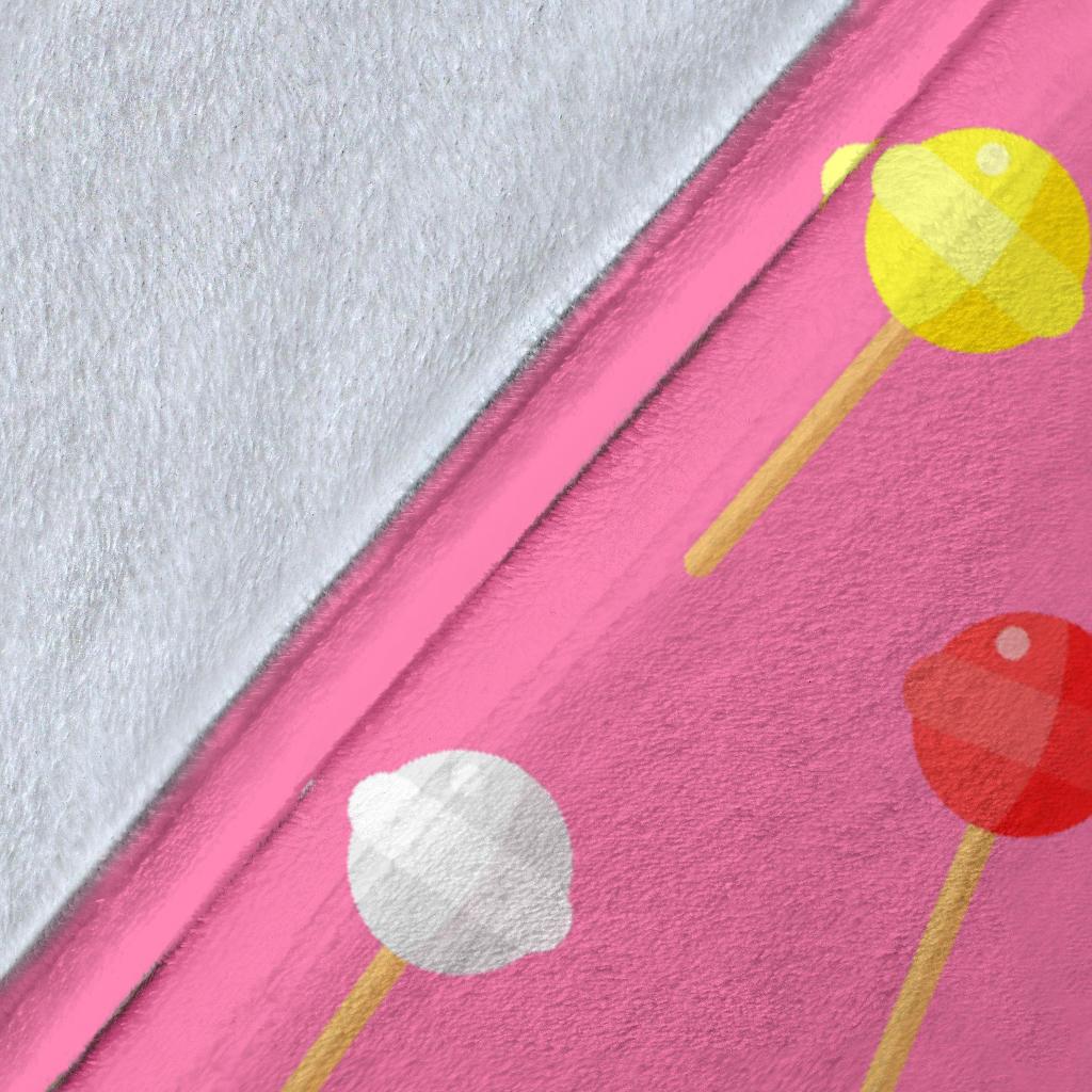 Lollipop Colorful Pattern Print Blanket-grizzshop
