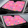 Lollipop Colorful Pattern Print Car Sun Shade-grizzshop