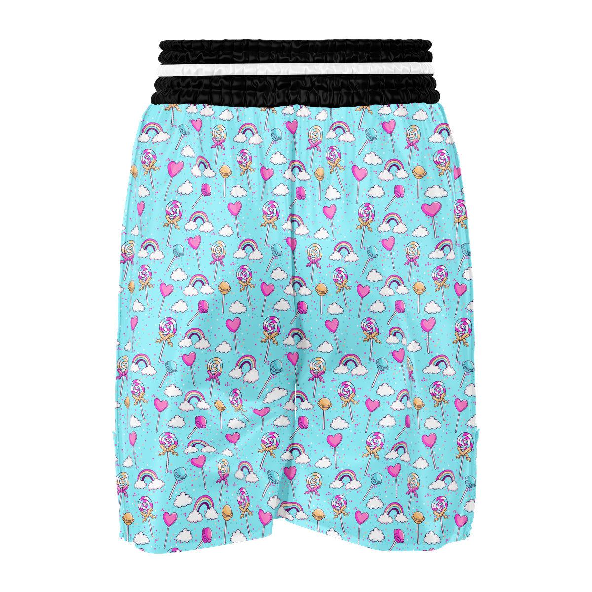 Lollipop Cute Print Pattern Boxing Shorts-grizzshop
