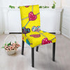 Lollipop Heart Pattern Print Chair Cover-grizzshop