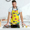 Lollipop Heart Pattern Print Men's Apron-grizzshop