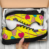 Lollipop Heart Pattern Print Sneaker Shoes For Men Women-grizzshop