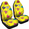 Lollipop Heart Pattern Print Universal Fit Car Seat Covers-grizzshop