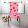 Lollipop Heart Print Pattern Chair Cover-grizzshop