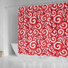 Lollipop Pattern Print Bathroom Shower Curtain-grizzshop