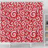 Lollipop Pattern Print Bathroom Shower Curtain-grizzshop