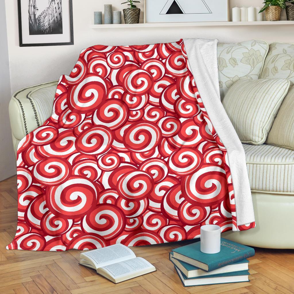 Lollipop Pattern Print Blanket-grizzshop