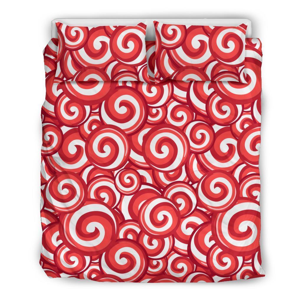 Lollipop Pattern Print Duvet Cover Bedding Set-grizzshop