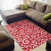 Lollipop Pattern Print Floor Mat-grizzshop