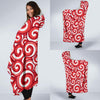 Lollipop Pattern Print Hooded Blanket-grizzshop