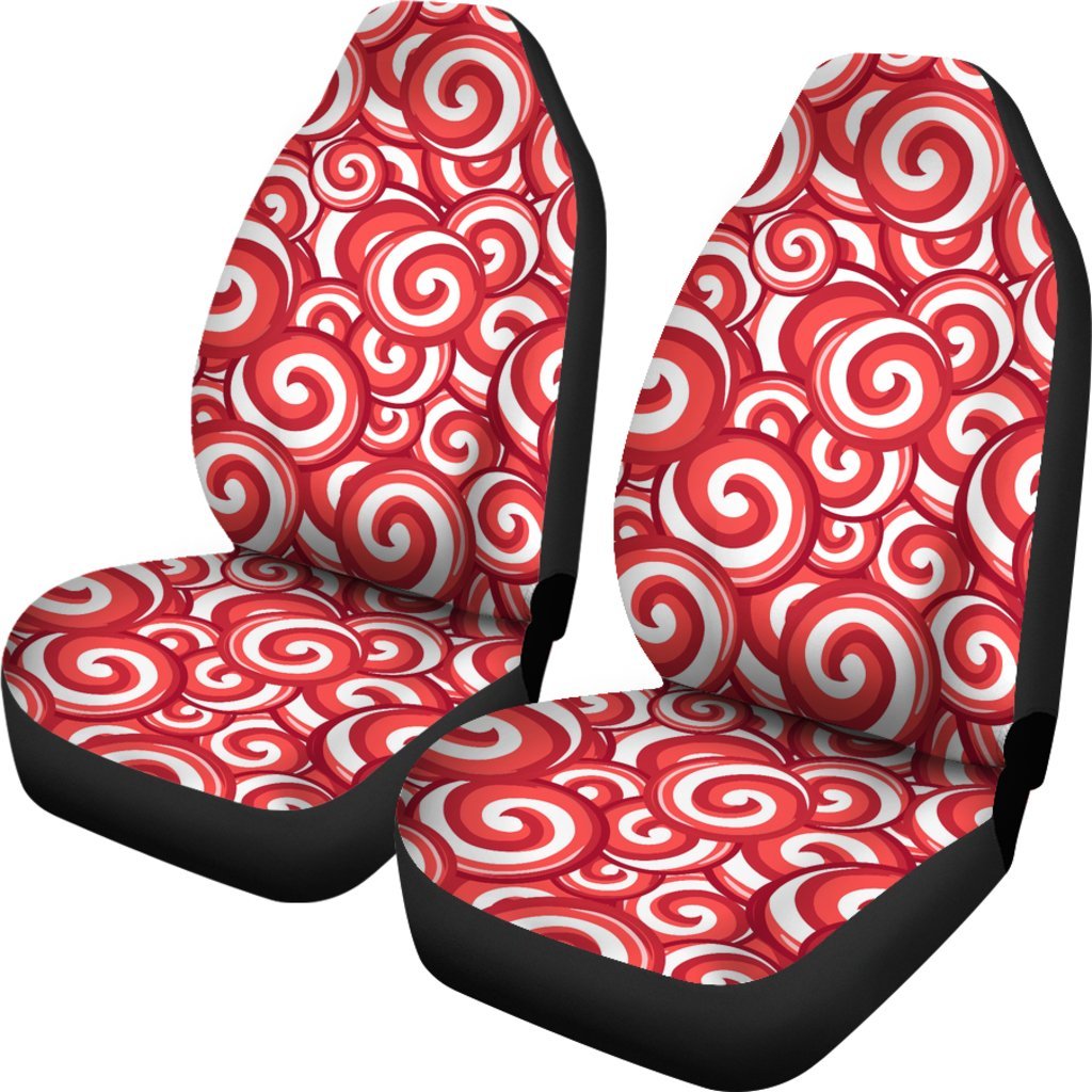 Lollipop Pattern Print Universal Fit Car Seat Covers-grizzshop